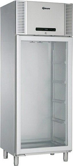 Produktfoto: GRAM Medikamentenkühlschrank, 660 Liter BioPLUS ER 660W MED mit Glastür, außen weiß