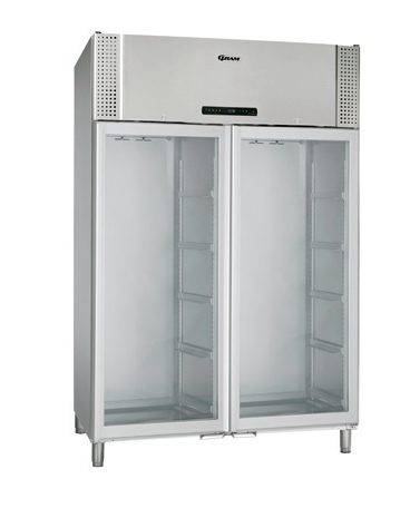 Produktfoto: GRAM Medikamentenkühlschrank, 1270 Liter BioPLUS ER 1270 MED mit Glastüren, außen weiß