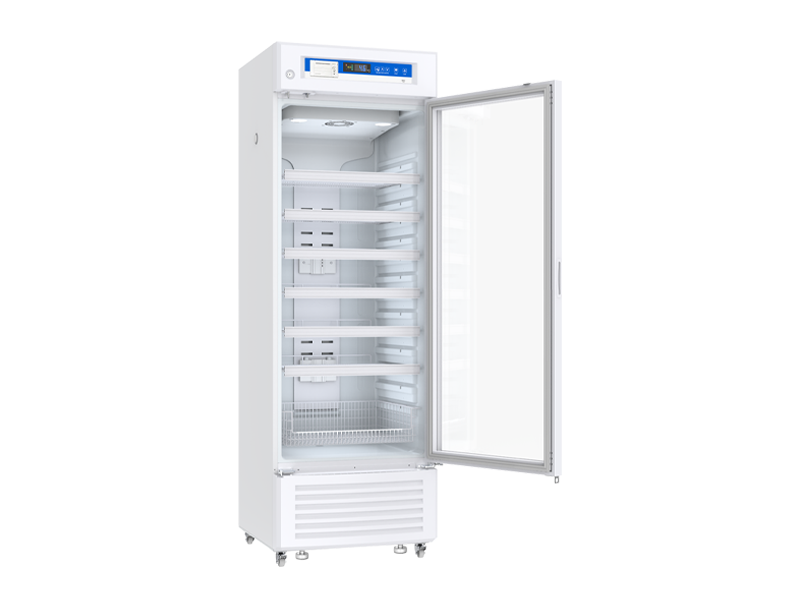 Produktfoto: MELING Umluft-Kühlschrank YC-395L mit 395 Liter, Glastür