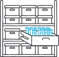 Racks for various sample containers