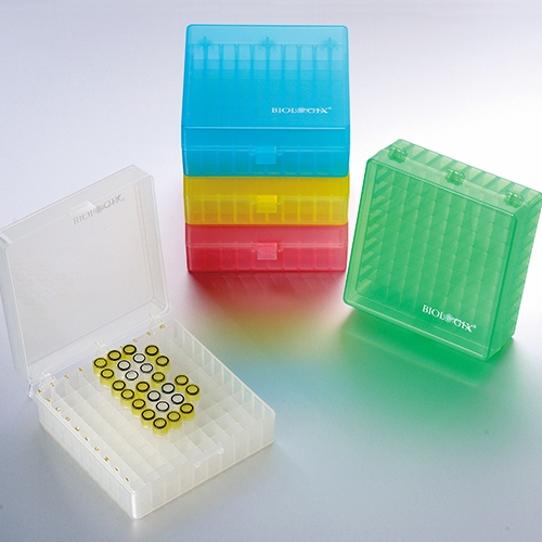 Produktfoto: 20 Kryoboxen aus Polypropylen ohne Kodierung f. 100 x 0.5, 1.5 oder 2.0 ml Tubes