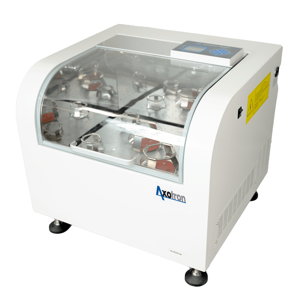 Produktfoto: Axotron Tisch-Schüttelinkubator mit Kühlung IS-RDD3, Schüttelfläche 450 x 400 mm