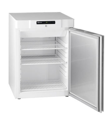 Produktfoto: GRAM Umluft-Kühlschrank BioCompact II RR 210 (125 Liter), außen weiß