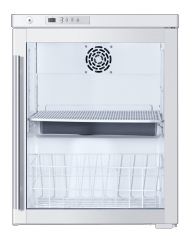 Produktfoto: HAIER Medikamentenkühlschrank mit Umluftkühlung, 68 Liter, Untertischgerät mit Glastür