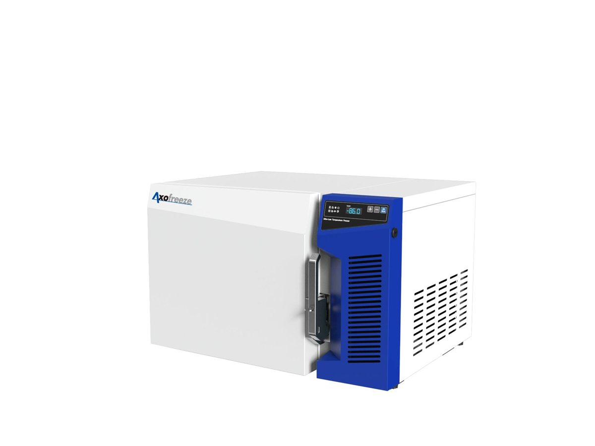 Produktfoto: Axofreeze -86°C Ultratiefkühlschrank MF-86V75V, 75 l, Energiesparmodell, unterbaufähig