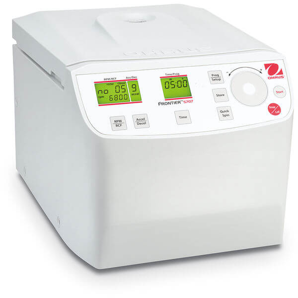Produktfoto: Frontier™ 5000 Multi FC5707, inkl. Winkelrotor für 8 x 15 ml Rundboden oder 4 x 15 ml Falcon