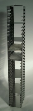 Produktfoto: Truhen-Gestell aus Edelstahl für 30 Mikrotiter-Platten bis 86 x 128 x 18 mm