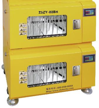 Produktfoto: Gekühlter 2-etagiger High-Speed Mikrotiterplatten-Schüttelinkubator ZSZY-88BH