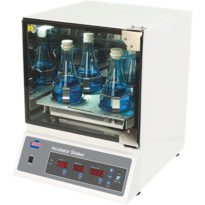 Produktfoto: Kompakter Schüttelinkubationsschrank IS-RSDA, Schüttelfläche 350 x 300 mm