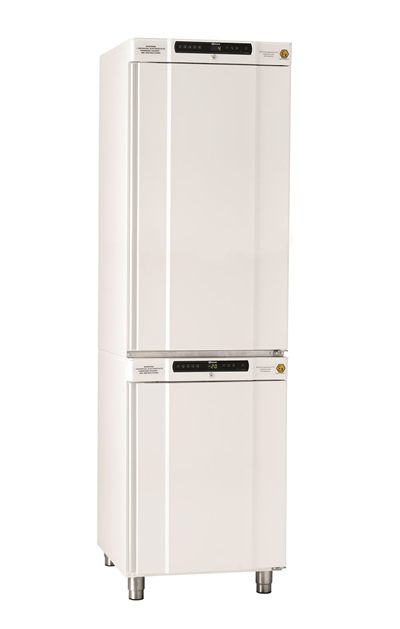 Produktfoto: GRAM Kühl-Gefrierkombination BioCompact II 310/210 (218 / 125 Liter), außen weiß