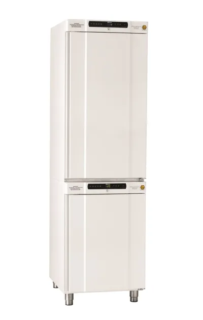 Produktfoto: GRAM Kühl-Gefrierkombination BioCompact II 310/210 (218 / 125 Liter), außen weiß