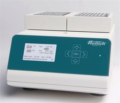 Produktfoto: Kühl-Heiz-ThermoMixer MKR 23 mit runder Schüttelbewegung für 2 Wechselblöcke