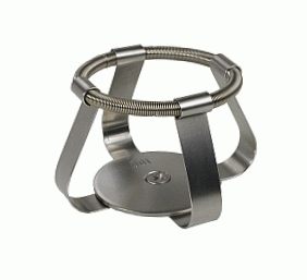 Produktfoto: Federklammer aus Edelstahl für 25 ml Erlenmeyerkolben