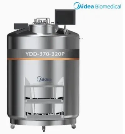 productimage: LN₂-Tank YDD-370-320P, Volumen 370 l, Kapazität 15.600 Proben