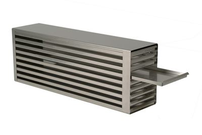 Produktfoto: Schubladengestell für 32 Mikrotiterplatten (86 x 128 x 18 mm)