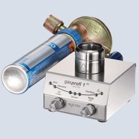 Produktfoto: Gas-Sicherheitsadapter 360 mit integriertem Druckminderer