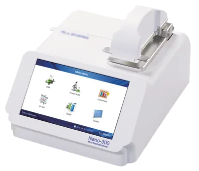 productimage: Photometer Nano-400A, Messvolumen 1,0 - 2,0 µl